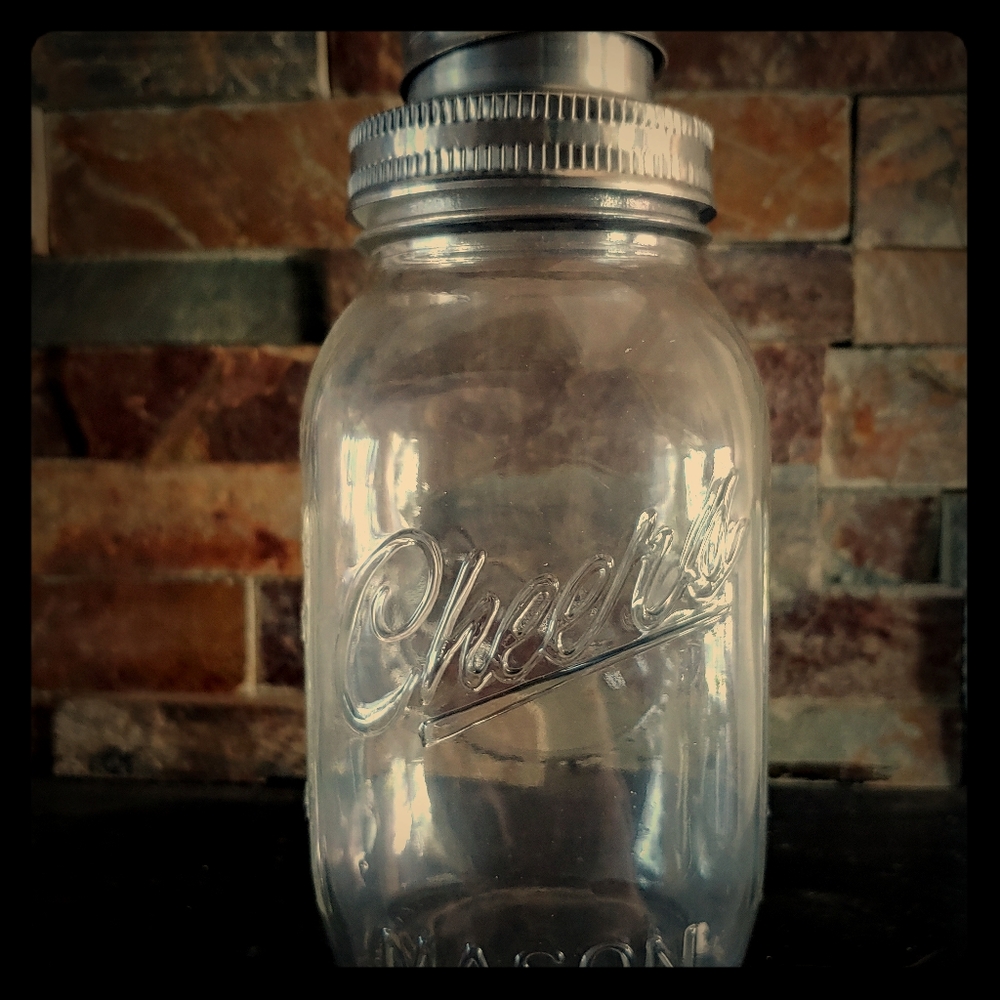 Mason Jar drink mixer